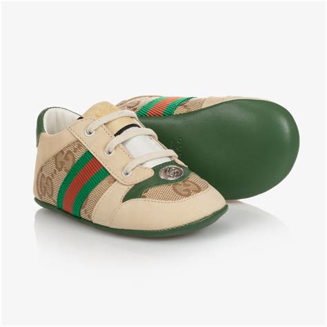 sneakers bambina gucci|baby girl gucci trainers.